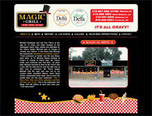 Tablet Screenshot of magicgrill.net